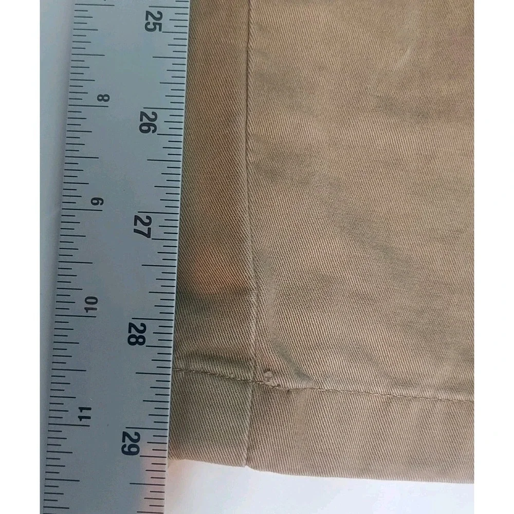 Jarwan Mens Pants Brown‎ 38 Chino Cotton Spandex Preppy Nautical